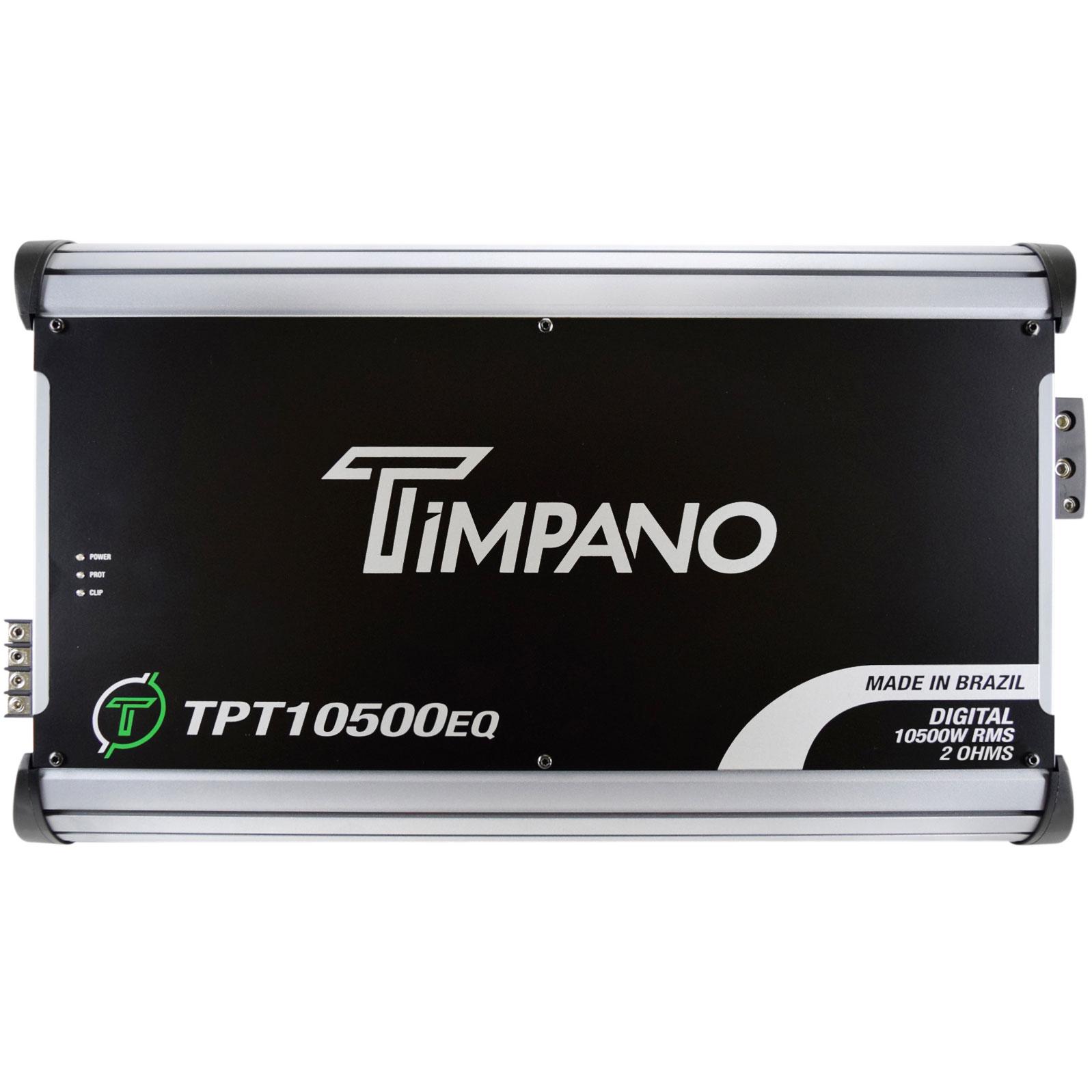 Timpano Audio TPT-10500EQ 2 Ohm 10,500 Watt Mono Car Audio